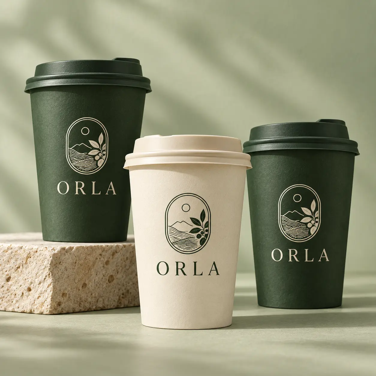 Bicchieri da caffè con il marchio Orla