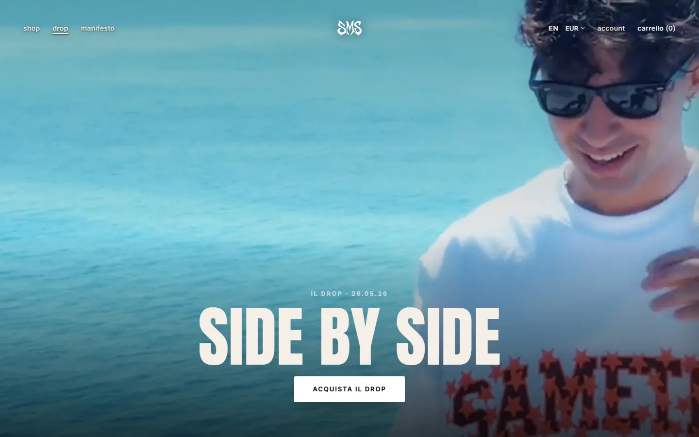 Pagina del drop Side by Side